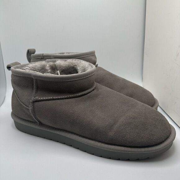 CUSHIONAIRE Women's pull on boot 11 GRAY - Picture 1 of 7